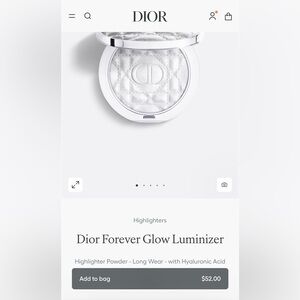 Dior Forever 06 Glow Luminizer in Gold